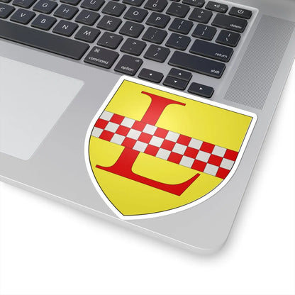Blason ville be Loenhout (Belgium) (Coat of Arms) STICKER Vinyl Kiss-Cut Decal - The Sticker Space
