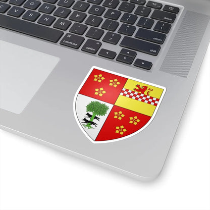 Blason ville be Lummen (Belgium) (Coat of Arms) STICKER Vinyl Kiss-Cut Decal - The Sticker Space