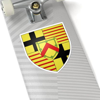 Blason ville be Maarkedal (Belgium) (Coat of Arms) STICKER Vinyl Kiss-Cut Decal - The Sticker Space