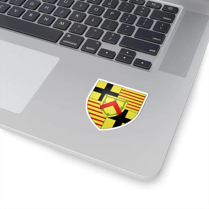 Blason ville be Maarkedal (Belgium) (Coat of Arms) STICKER Vinyl Kiss-Cut Decal - The Sticker Space