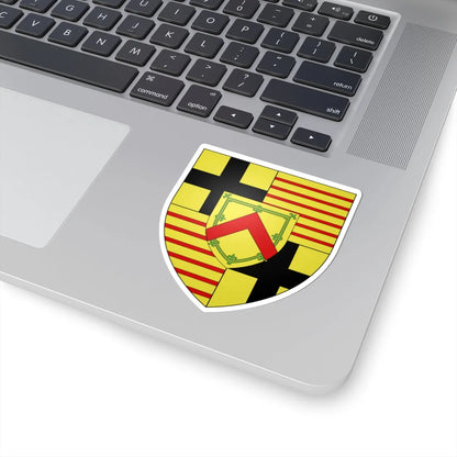 Blason ville be Maarkedal (Belgium) (Coat of Arms) STICKER Vinyl Kiss-Cut Decal - The Sticker Space