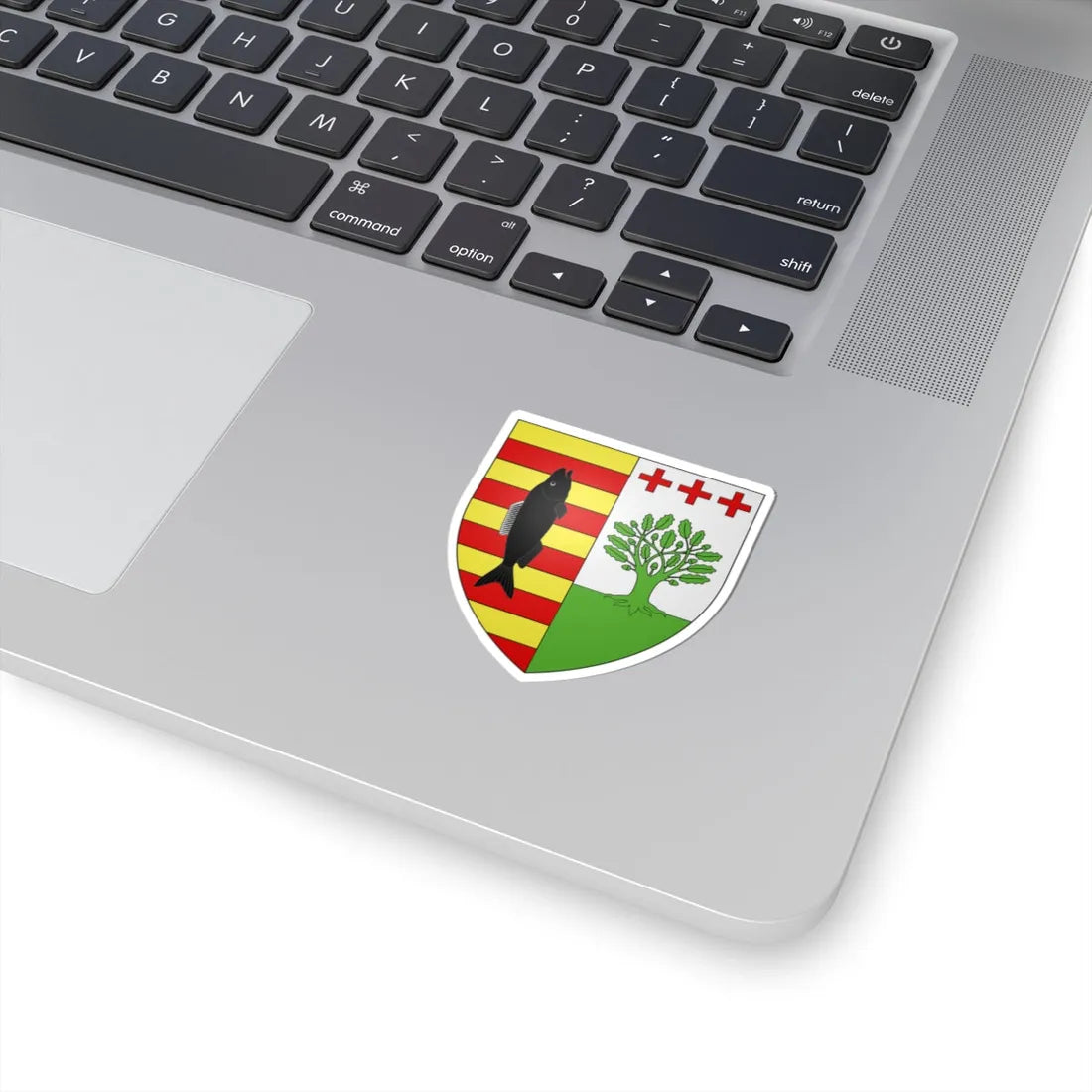 Blason ville be Maaseik (Belgium) (Coat of Arms) STICKER Vinyl Kiss-Cut Decal - The Sticker Space