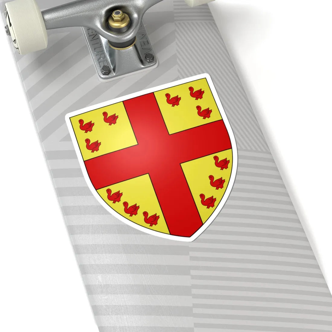 Blason ville be Maldegem (Belgium) (Coat of Arms) STICKER Vinyl Kiss-Cut Decal - The Sticker Space