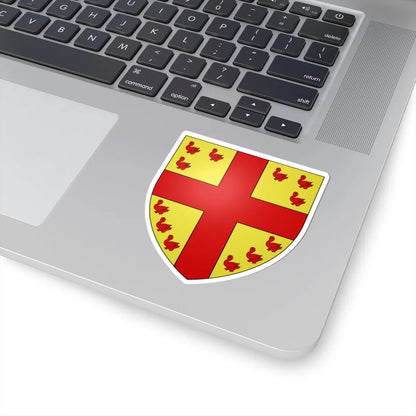 Blason ville be Maldegem (Belgium) (Coat of Arms) STICKER Vinyl Kiss-Cut Decal - The Sticker Space
