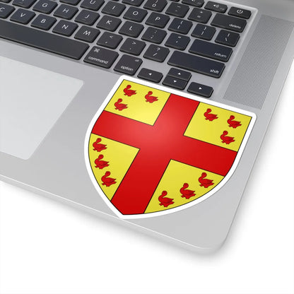 Blason ville be Maldegem (Belgium) (Coat of Arms) STICKER Vinyl Kiss-Cut Decal - The Sticker Space