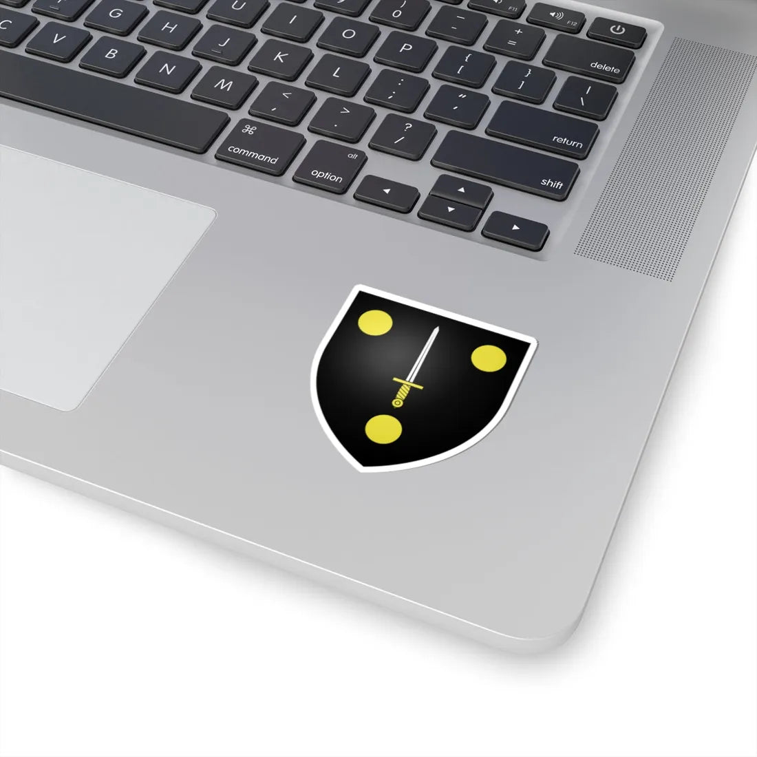 Blason ville be Mere (Belgium) (Coat of Arms) STICKER Vinyl Kiss-Cut Decal - The Sticker Space