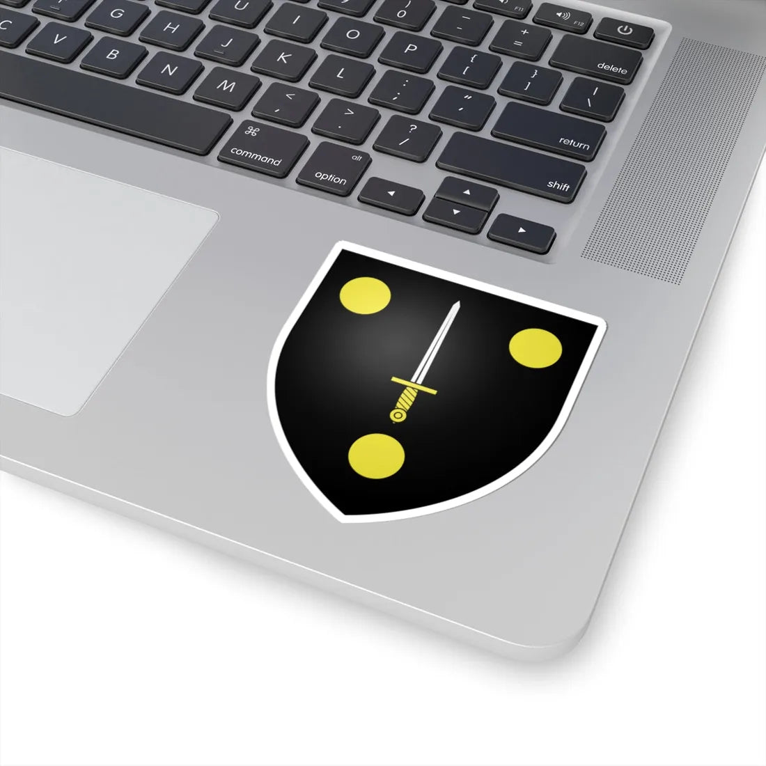 Blason ville be Mere (Belgium) (Coat of Arms) STICKER Vinyl Kiss-Cut Decal - The Sticker Space