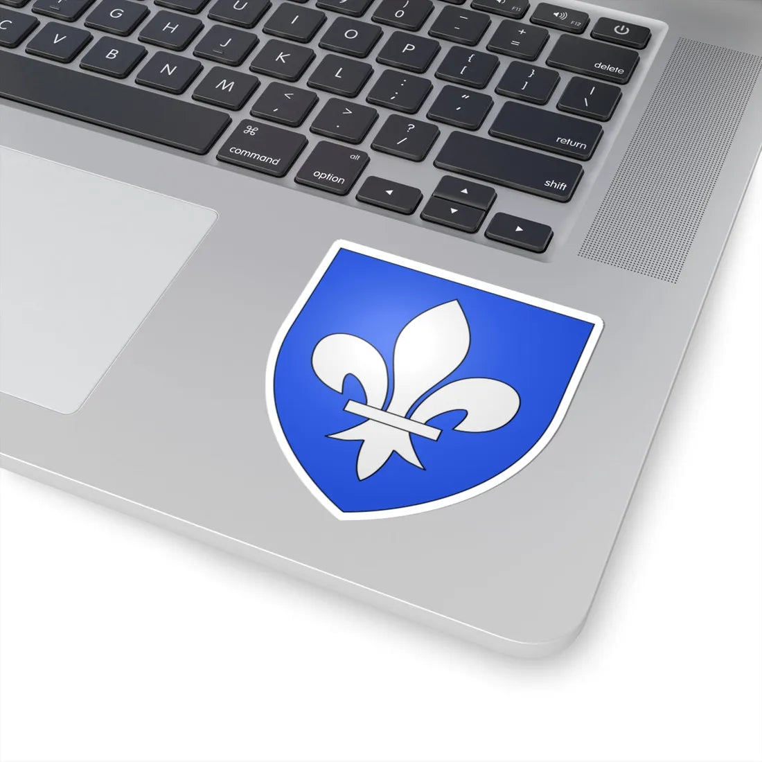 Blason ville be Mesen (Belgium) (Coat of Arms) STICKER Vinyl Kiss-Cut Decal - The Sticker Space