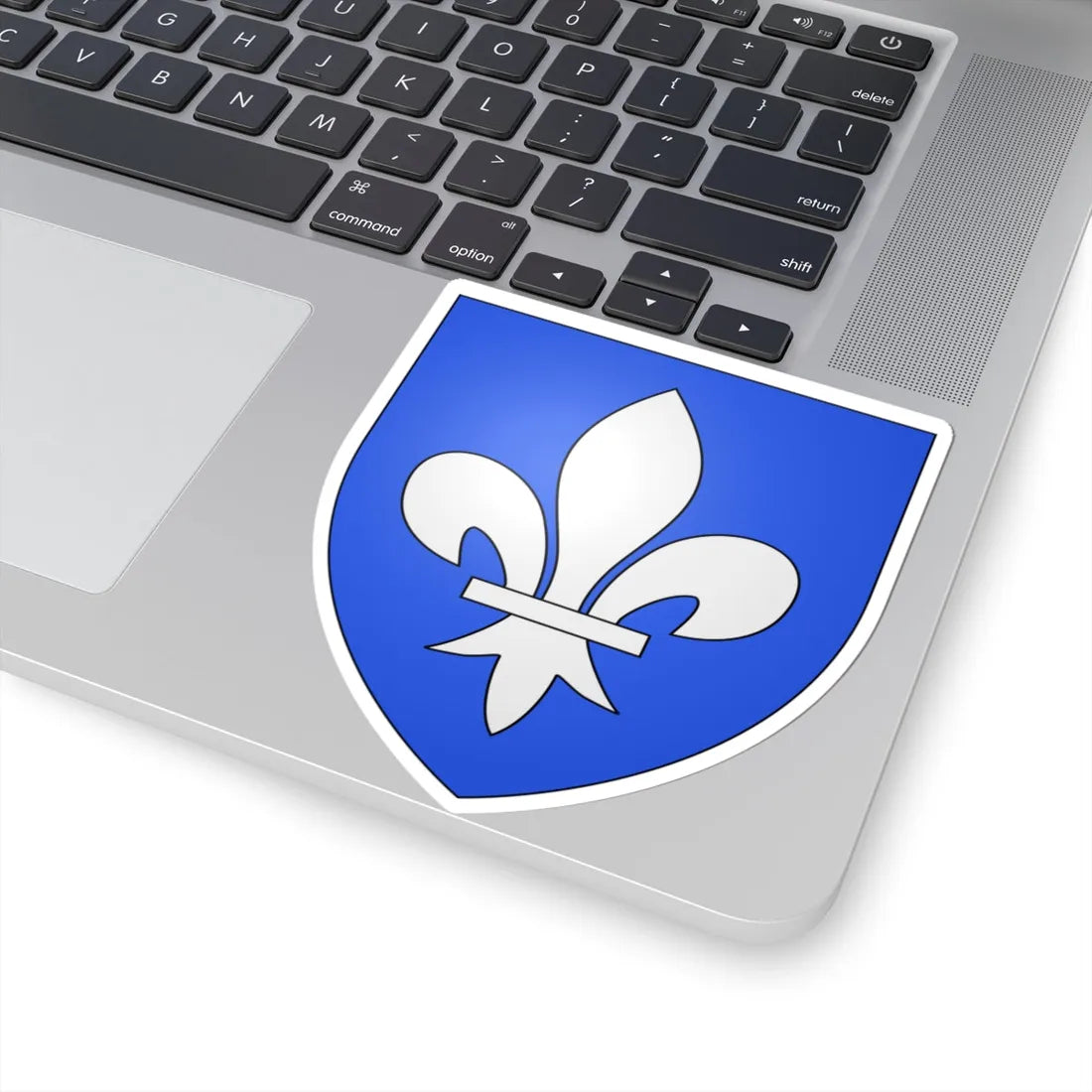 Blason ville be Mesen (Belgium) (Coat of Arms) STICKER Vinyl Kiss-Cut Decal - The Sticker Space