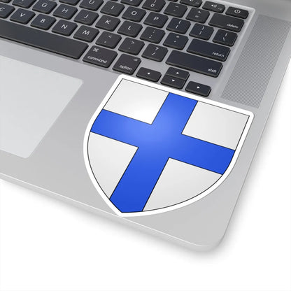 Blason ville be Moorslede (Belgium) (Coat of Arms) STICKER Vinyl Kiss-Cut Decal - The Sticker Space