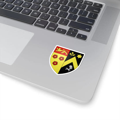 Blason ville be Nazareth (Belgium) (Coat of Arms) STICKER Vinyl Kiss-Cut Decal - The Sticker Space