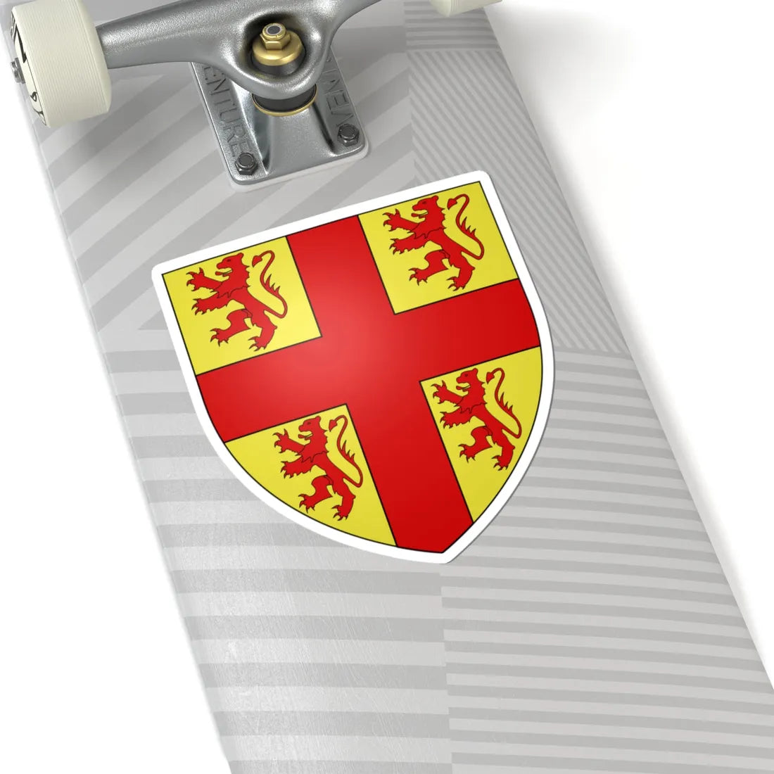 Blason ville be Nevele (Belgium) (Coat of Arms) STICKER Vinyl Kiss-Cut Decal - The Sticker Space