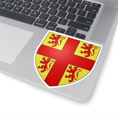 Blason ville be Nevele (Belgium) (Coat of Arms) STICKER Vinyl Kiss-Cut Decal - The Sticker Space