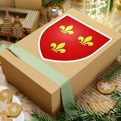 Blason ville be Nieuwrode (Belgium) (Coat of Arms) STICKER Vinyl Kiss-Cut Decal - The Sticker Space