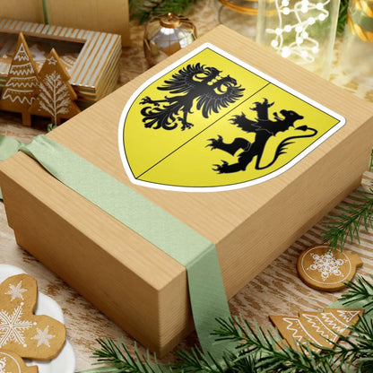 Blason ville be Ninove (Belgium) (Coat of Arms) STICKER Vinyl Kiss-Cut Decal - The Sticker Space