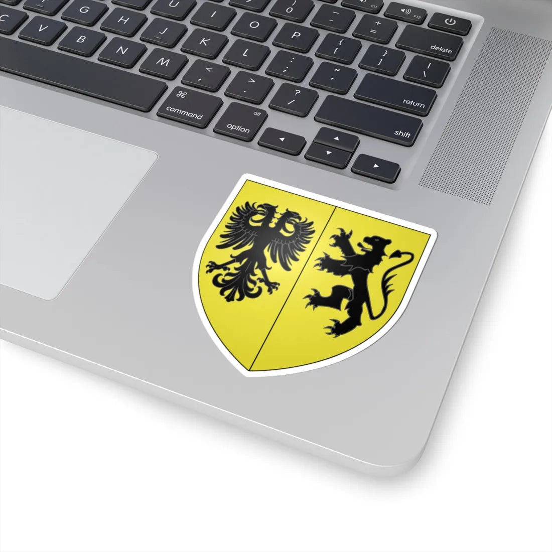 Blason ville be Ninove (Belgium) (Coat of Arms) STICKER Vinyl Kiss-Cut Decal - The Sticker Space