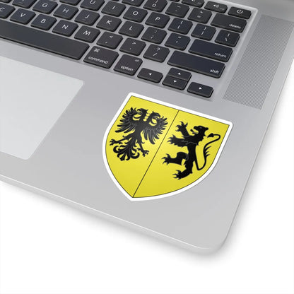 Blason ville be Ninove (Belgium) (Coat of Arms) STICKER Vinyl Kiss-Cut Decal - The Sticker Space