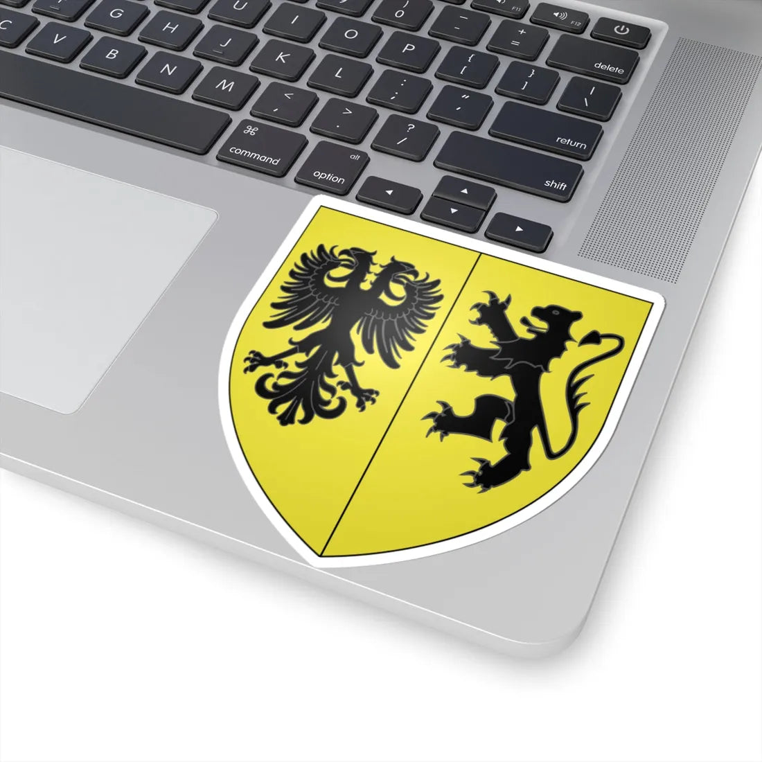 Blason ville be Ninove (Belgium) (Coat of Arms) STICKER Vinyl Kiss-Cut Decal - The Sticker Space