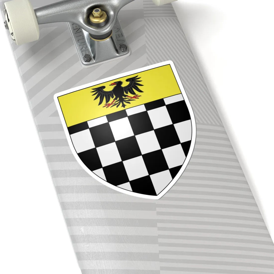 Blason ville be Nokere (Belgium) (Coat of Arms) STICKER Vinyl Kiss-Cut Decal - The Sticker Space
