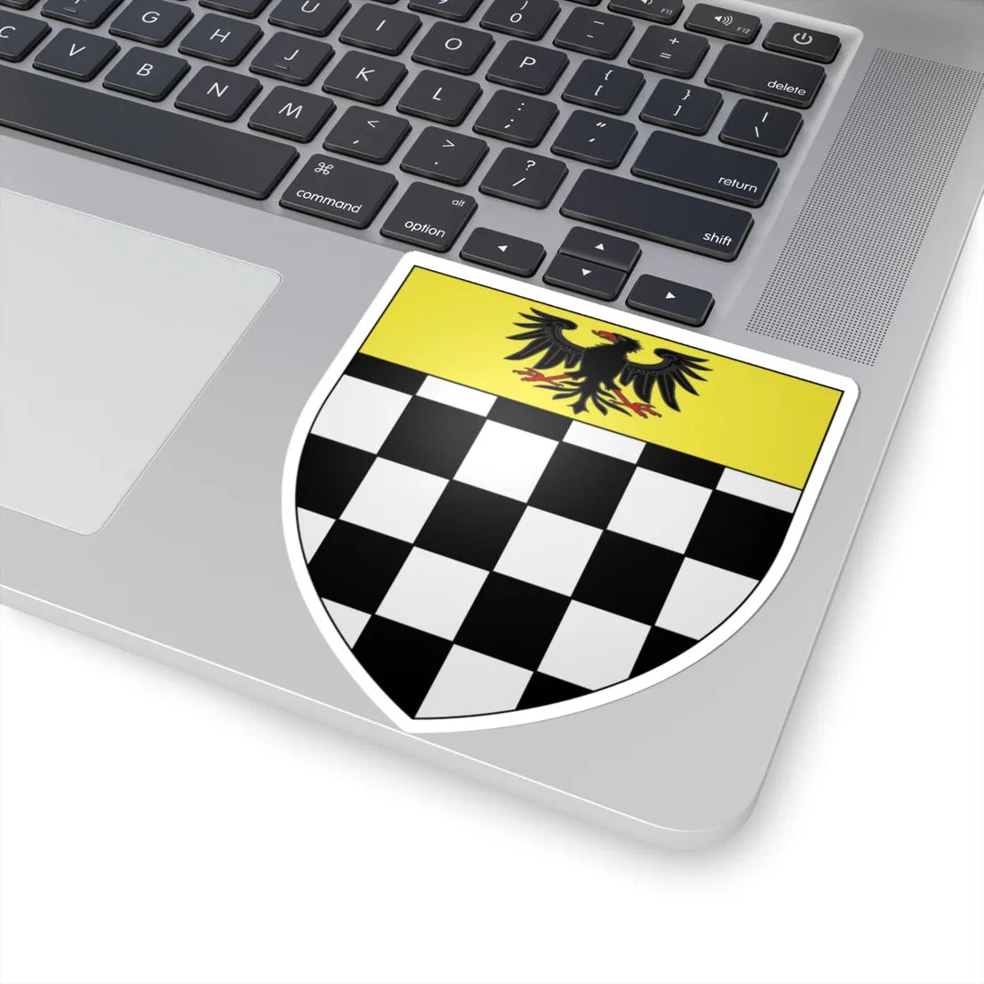 Blason ville be Nokere (Belgium) (Coat of Arms) STICKER Vinyl Kiss-Cut Decal - The Sticker Space