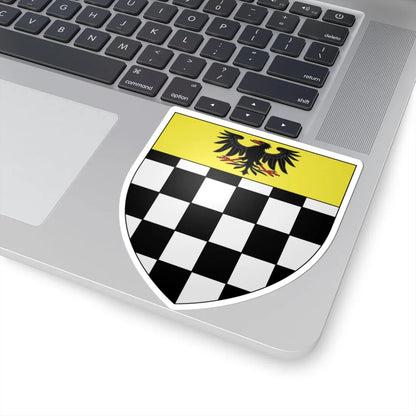 Blason ville be Nokere (Belgium) (Coat of Arms) STICKER Vinyl Kiss-Cut Decal - The Sticker Space