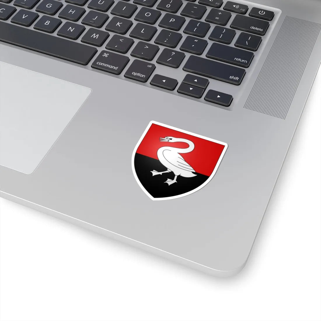 Blason ville be Olsene (Belgium) (Coat of Arms) STICKER Vinyl Kiss-Cut Decal - The Sticker Space