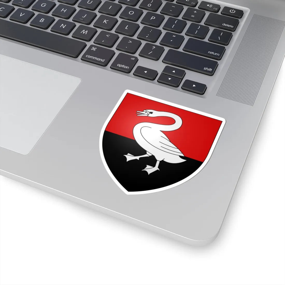 Blason ville be Olsene (Belgium) (Coat of Arms) STICKER Vinyl Kiss-Cut Decal - The Sticker Space