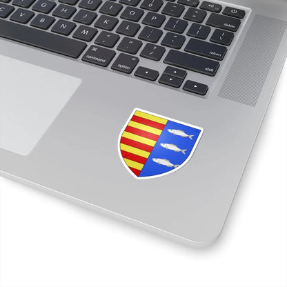 Blason ville be Opoeteren (Belgium) (Coat of Arms) STICKER Vinyl Kiss-Cut Decal - The Sticker Space