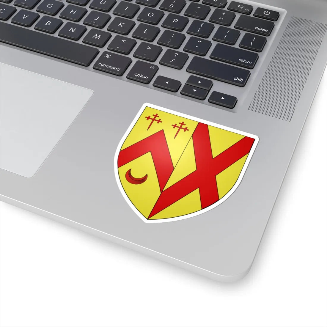 Blason ville be Oud-Heverlee (Belgium) (Coat of Arms) STICKER Vinyl Kiss-Cut Decal - The Sticker Space