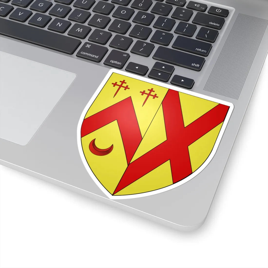 Blason ville be Oud-Heverlee (Belgium) (Coat of Arms) STICKER Vinyl Kiss-Cut Decal - The Sticker Space