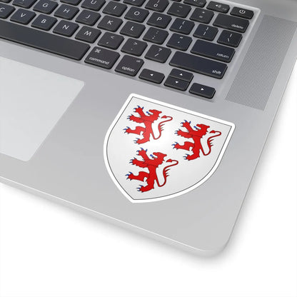 Blason ville be Oud-Turnhout (Belgium) (Coat of Arms) STICKER Vinyl Kiss-Cut Decal - The Sticker Space