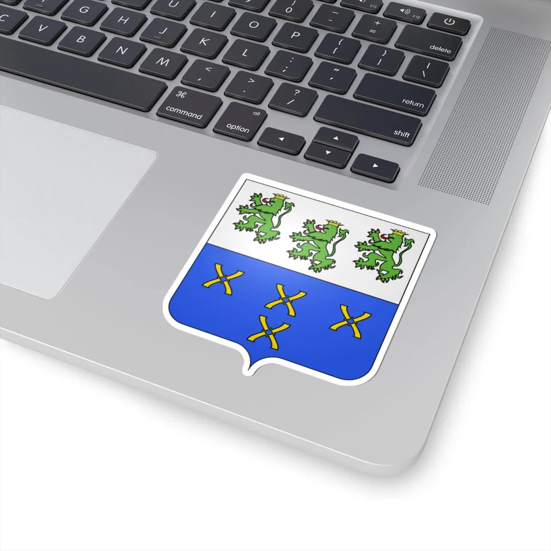 Blason ville be Pepinster (Belgium) (Coat of Arms) STICKER Vinyl Kiss-Cut Decal - The Sticker Space