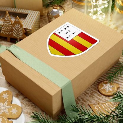 Blason ville be Petegem-aan-de-Schelde (Belgium) (Coat of Arms) STICKER Vinyl Kiss-Cut Decal - The Sticker Space