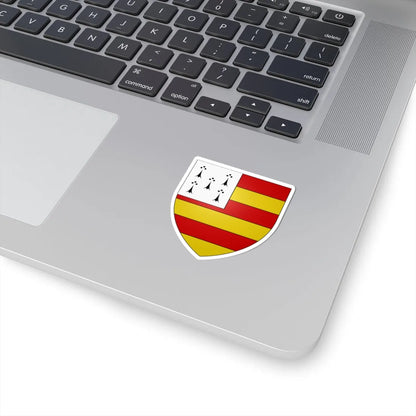Blason ville be Petegem-aan-de-Schelde (Belgium) (Coat of Arms) STICKER Vinyl Kiss-Cut Decal - The Sticker Space