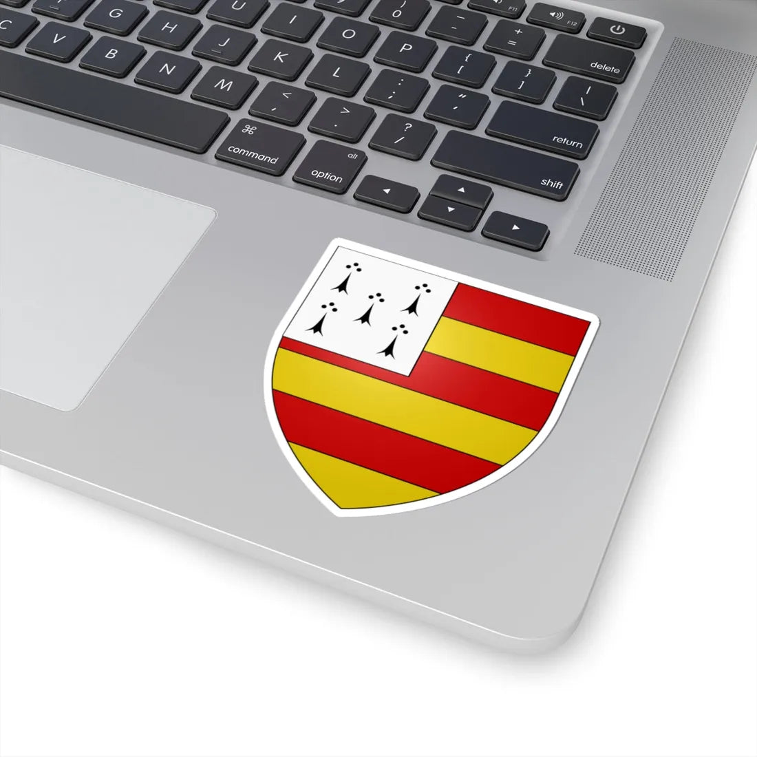 Blason ville be Petegem-aan-de-Schelde (Belgium) (Coat of Arms) STICKER Vinyl Kiss-Cut Decal - The Sticker Space