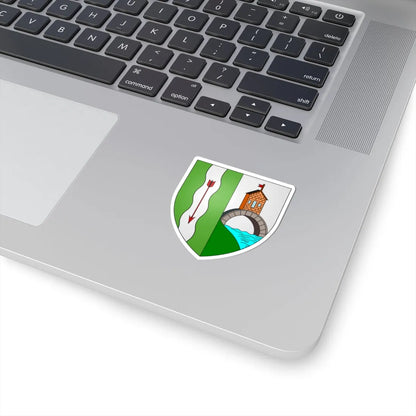 Blason ville be Pollare (Belgium) (Coat of Arms) STICKER Vinyl Kiss-Cut Decal - The Sticker Space