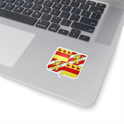 Blason ville be Saint-Amand Fleurus (Belgium) (Coat of Arms) STICKER Vinyl Kiss-Cut Decal - The Sticker Space