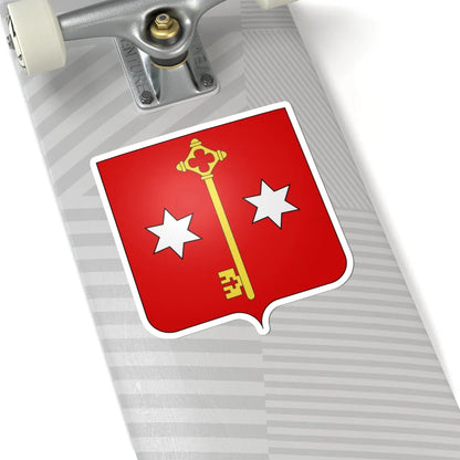 Blason ville BE Seneffe (Belgium) (Coat of Arms) STICKER Vinyl Kiss-Cut Decal - The Sticker Space