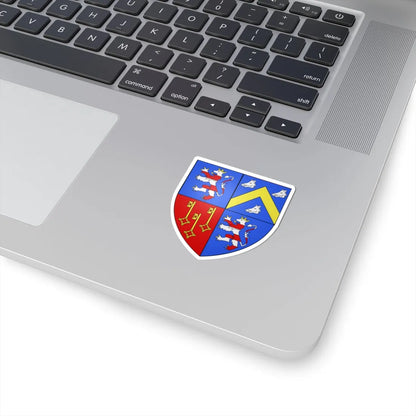 Blason ville be Sint-Lievens-Houtem (Belgium) (Coat of Arms) STICKER Vinyl Kiss-Cut Decal - The Sticker Space