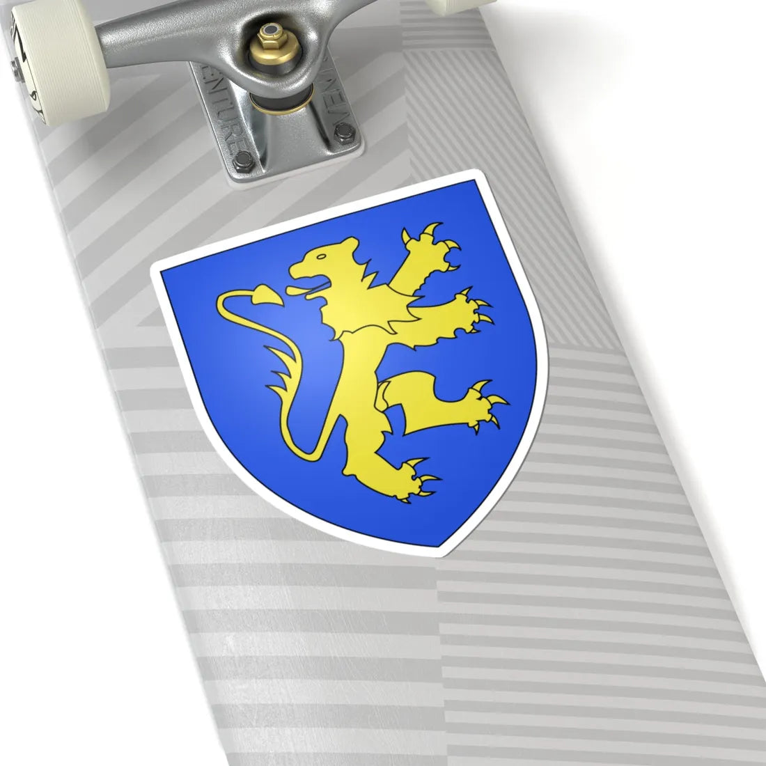 Blason ville be Smeerebbe (Belgium) (Coat of Arms) STICKER Vinyl Kiss-Cut Decal - The Sticker Space