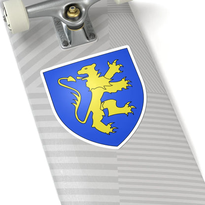 Blason ville be Smeerebbe (Belgium) (Coat of Arms) STICKER Vinyl Kiss-Cut Decal - The Sticker Space