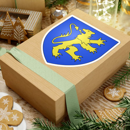 Blason ville be Smeerebbe (Belgium) (Coat of Arms) STICKER Vinyl Kiss-Cut Decal - The Sticker Space
