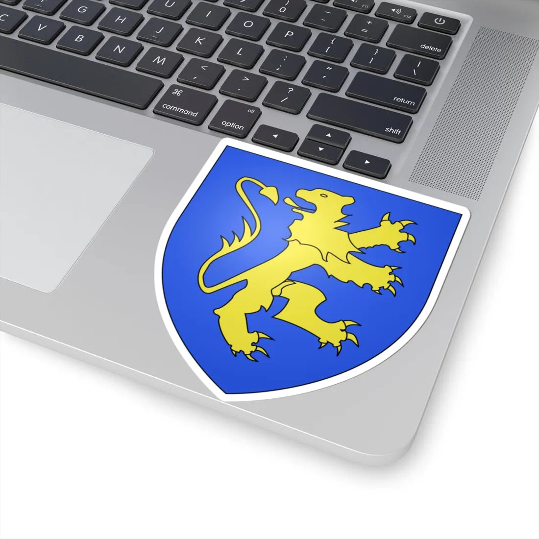 Blason ville be Smeerebbe (Belgium) (Coat of Arms) STICKER Vinyl Kiss-Cut Decal - The Sticker Space