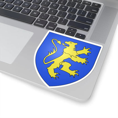 Blason ville be Smeerebbe (Belgium) (Coat of Arms) STICKER Vinyl Kiss-Cut Decal - The Sticker Space