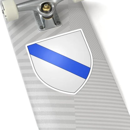 Blason ville be Stene (Belgium) (Coat of Arms) STICKER Vinyl Kiss-Cut Decal - The Sticker Space