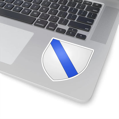 Blason ville be Stene (Belgium) (Coat of Arms) STICKER Vinyl Kiss-Cut Decal - The Sticker Space