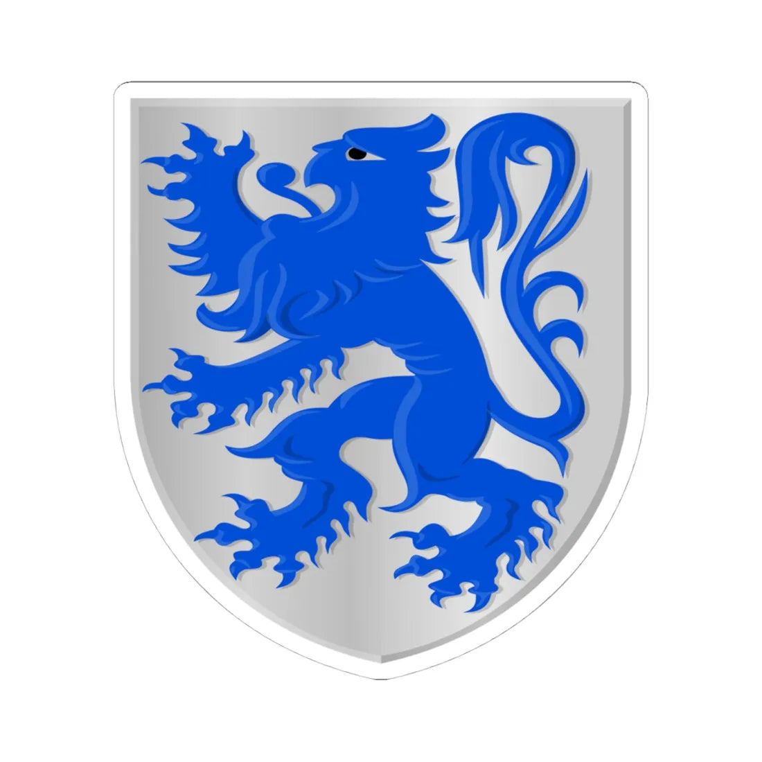 Blason ville be Tervuren (Belgium) (Coat of Arms) STICKER Vinyl Kiss-Cut Decal - The Sticker Space