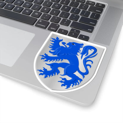 Blason ville be Tervuren (Belgium) (Coat of Arms) STICKER Vinyl Kiss-Cut Decal - The Sticker Space
