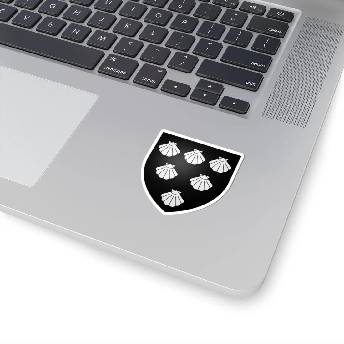 Blason ville be Uitbergen (Belgium) (Coat of Arms) STICKER Vinyl Kiss-Cut Decal - The Sticker Space