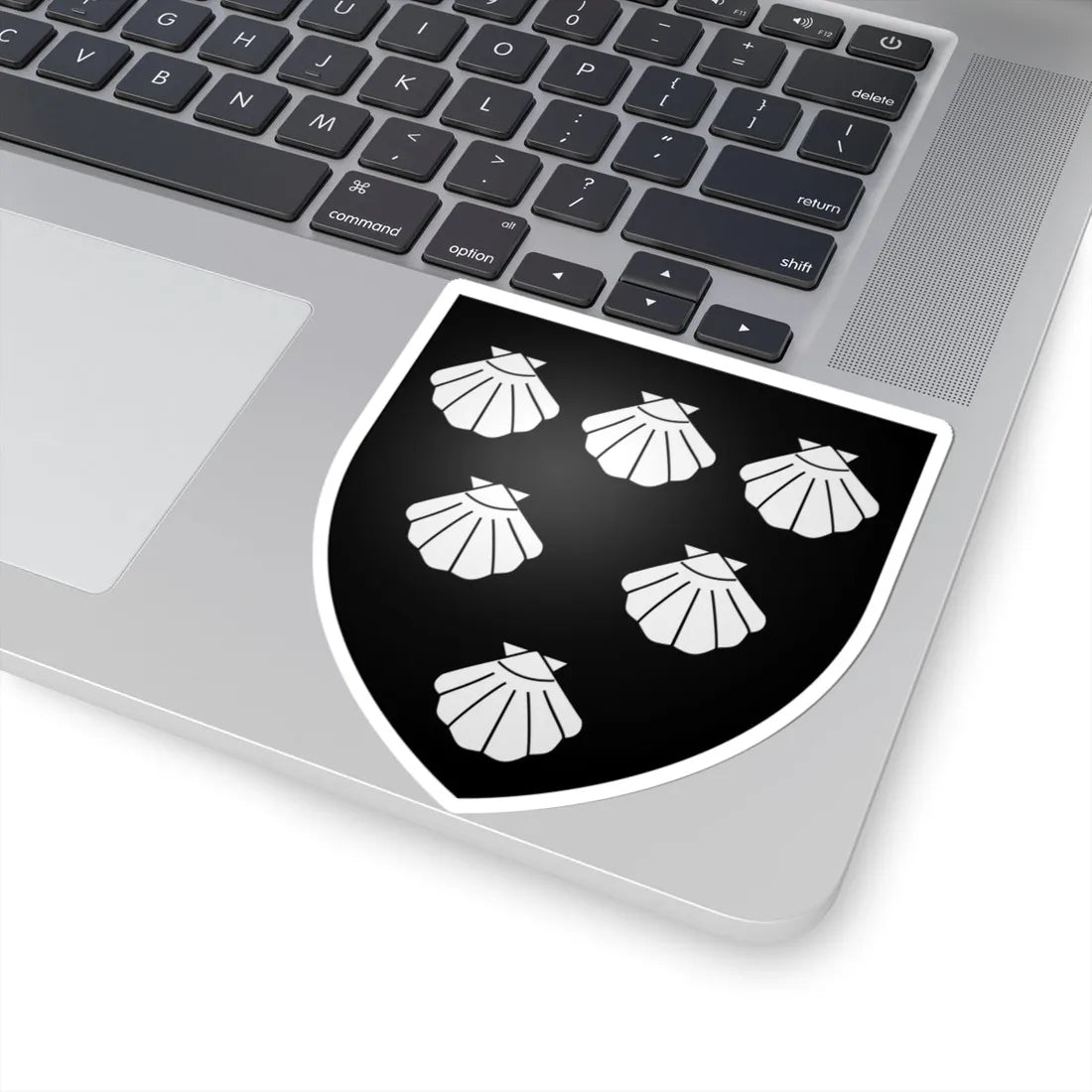 Blason ville be Uitbergen (Belgium) (Coat of Arms) STICKER Vinyl Kiss-Cut Decal - The Sticker Space